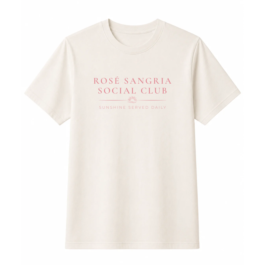 Rosé Sangria Social Club T-shirt