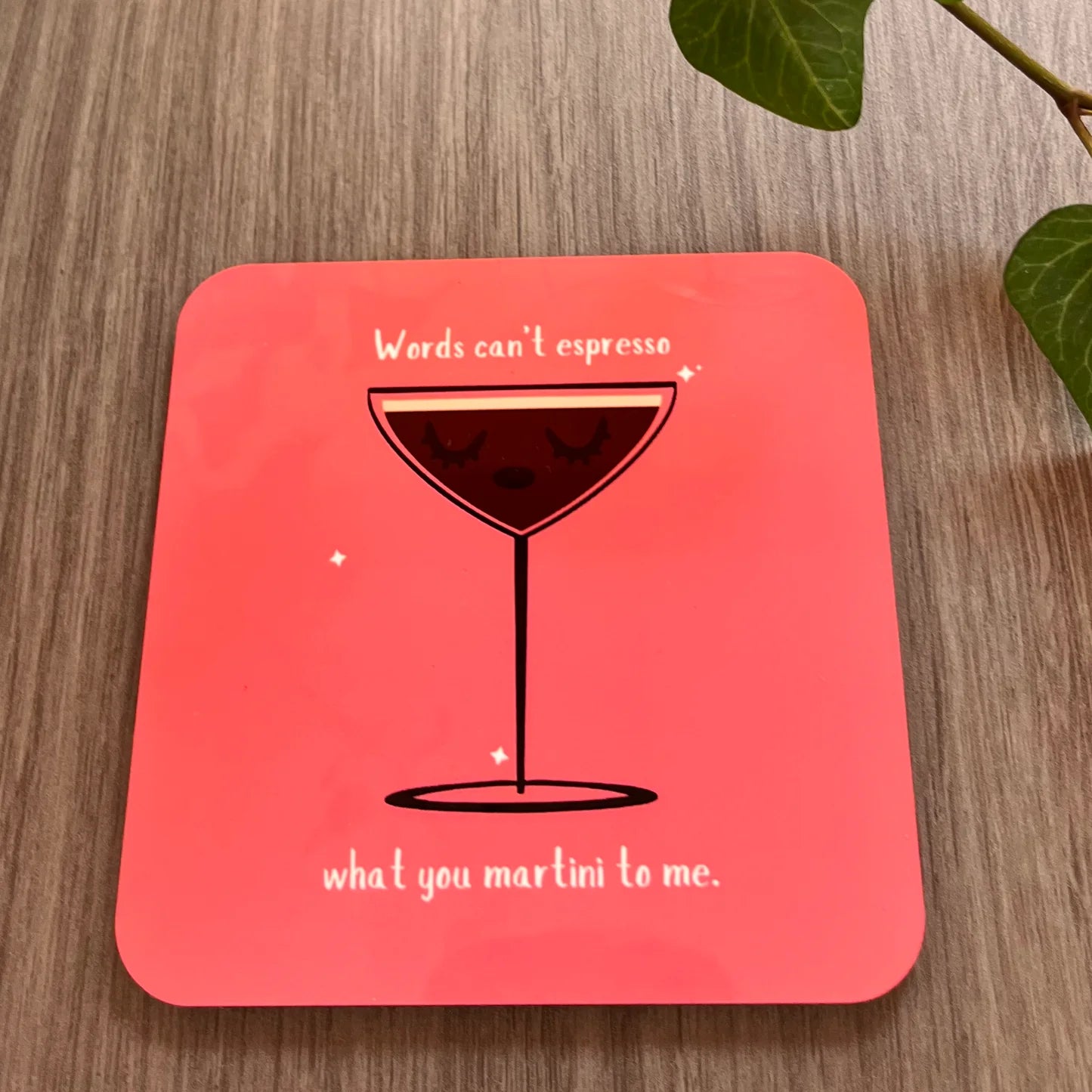 Espresso Martini Bundle - Sweatshirt & Coaster