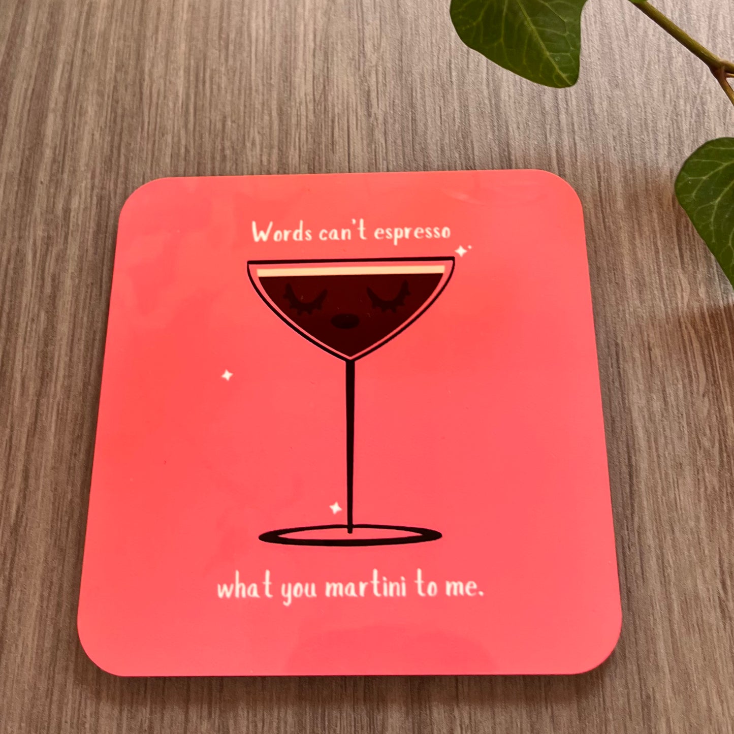 Espresso Martini Coaster