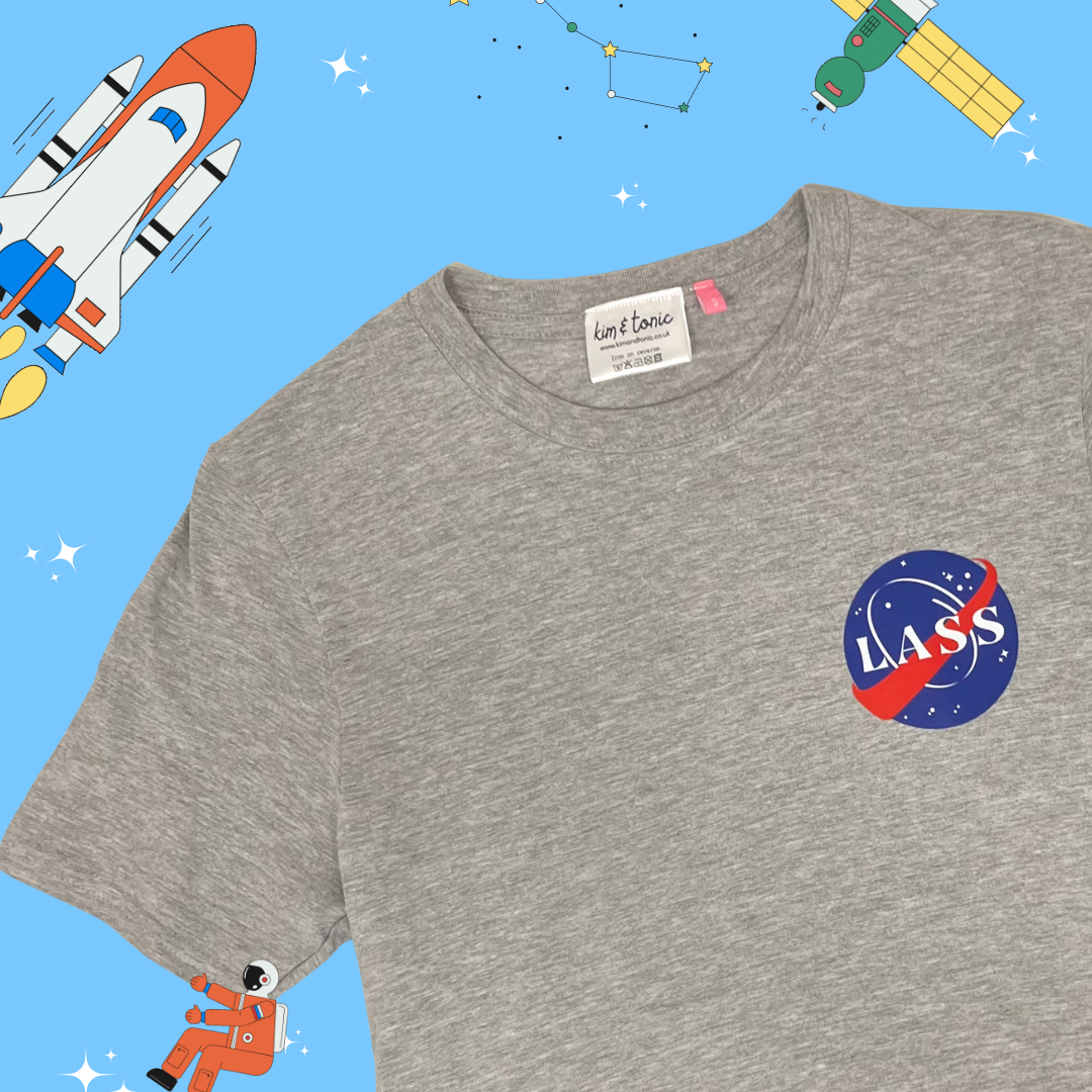 Grey Lass T-shirt.