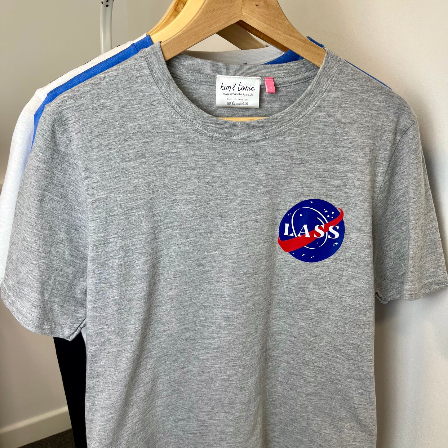 Grey Lass T-shirt.