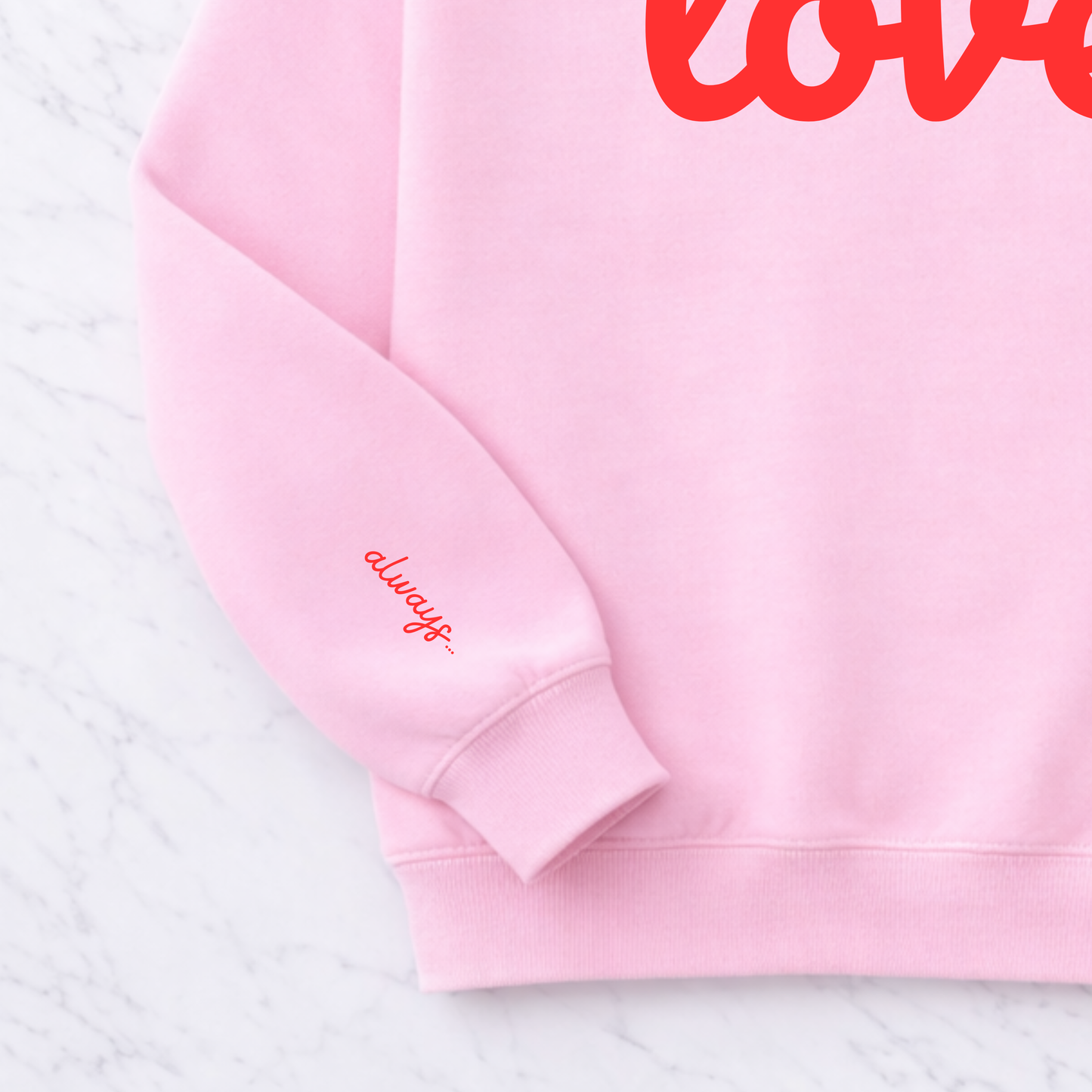 Pink Love Sweatshirt