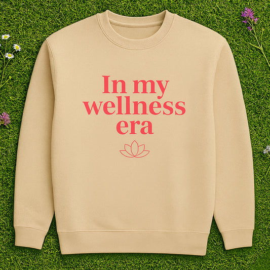 In My Wellness Era - Cosy Cream Sweatshirt