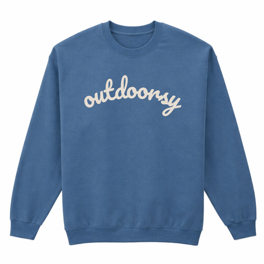 Blue Outdoorsy Sweatshirt