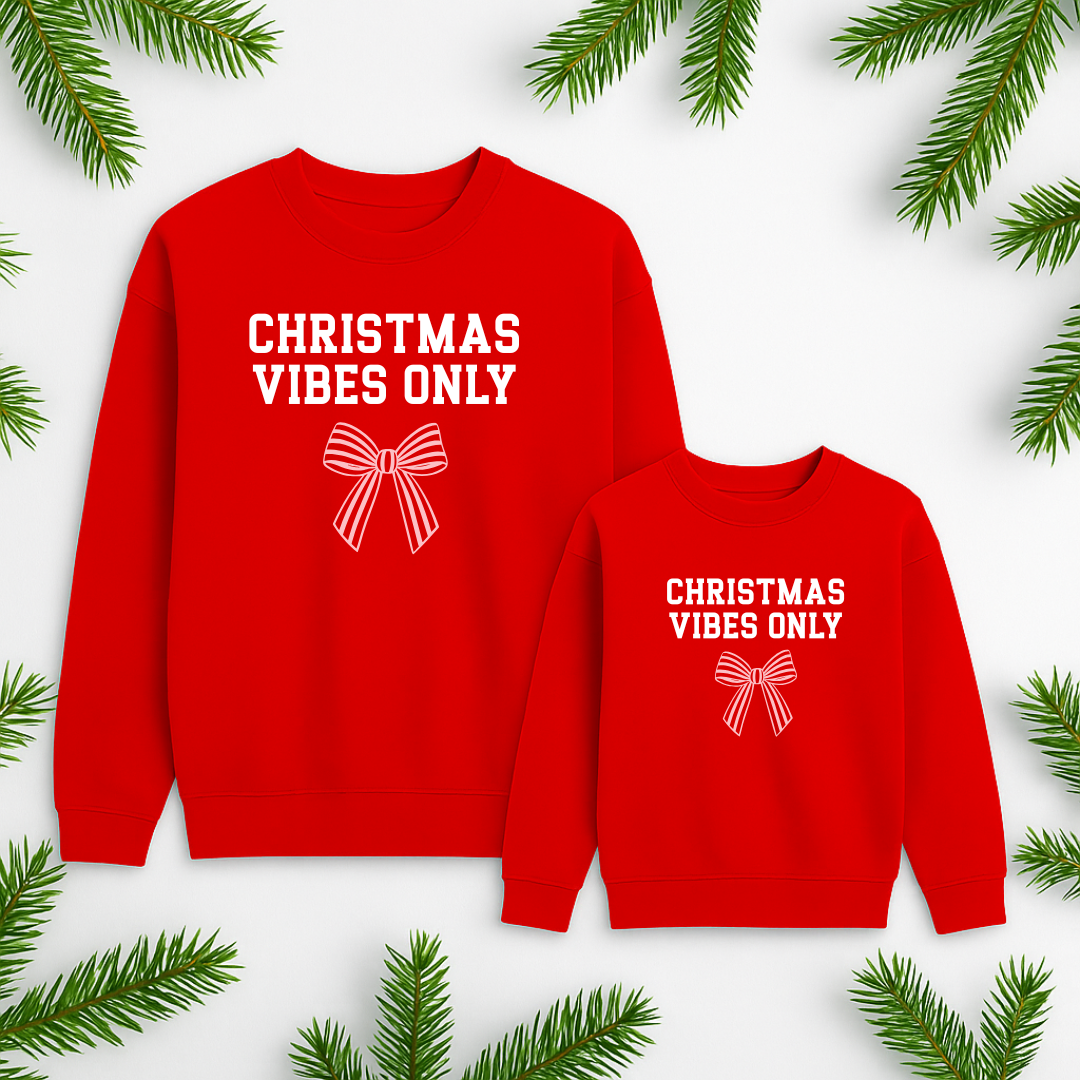 Christmas Vibes Only Children’s Sweatshirt