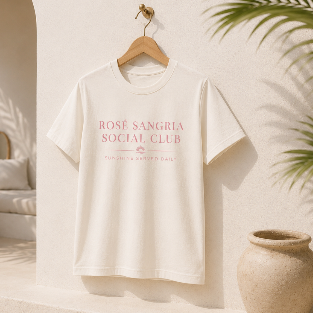 Rosé Sangria Social Club T-shirt