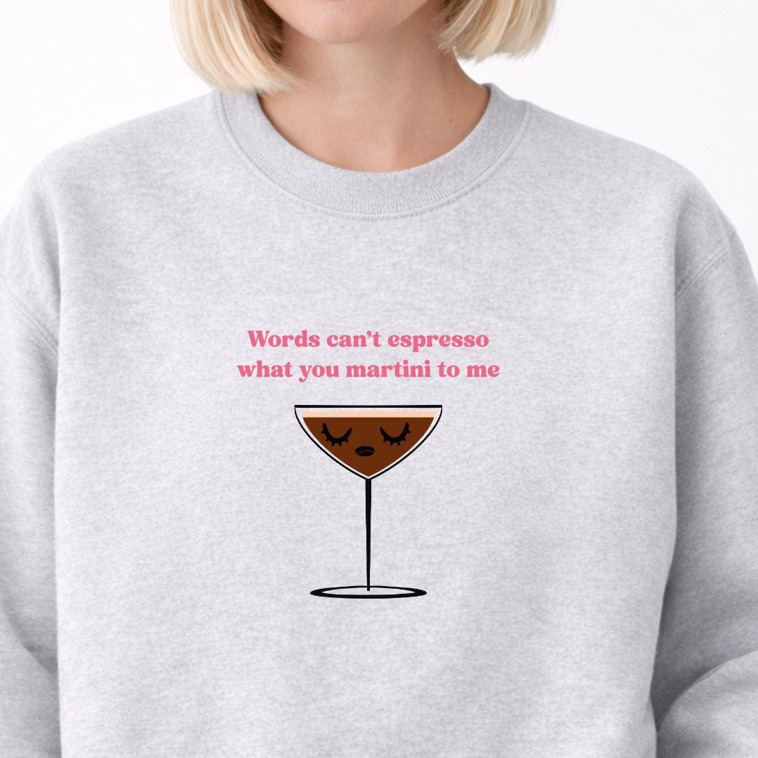 Espresso Martini Bundle - Sweatshirt & Coaster