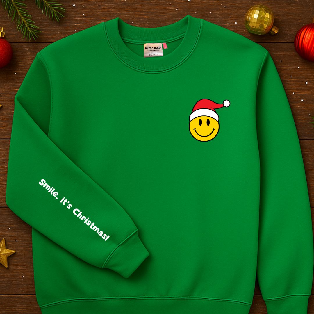 Smile it’s Christmas! Sweatshirt