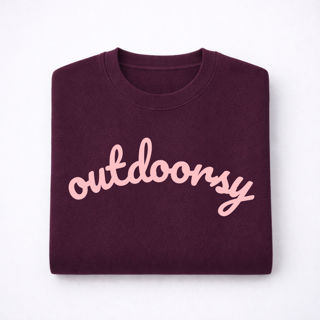 Maroon Outdoorsy Sweatshirt