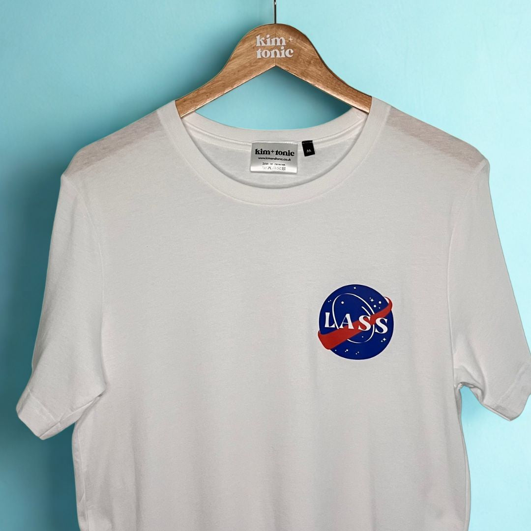 White Lass T-shirt.