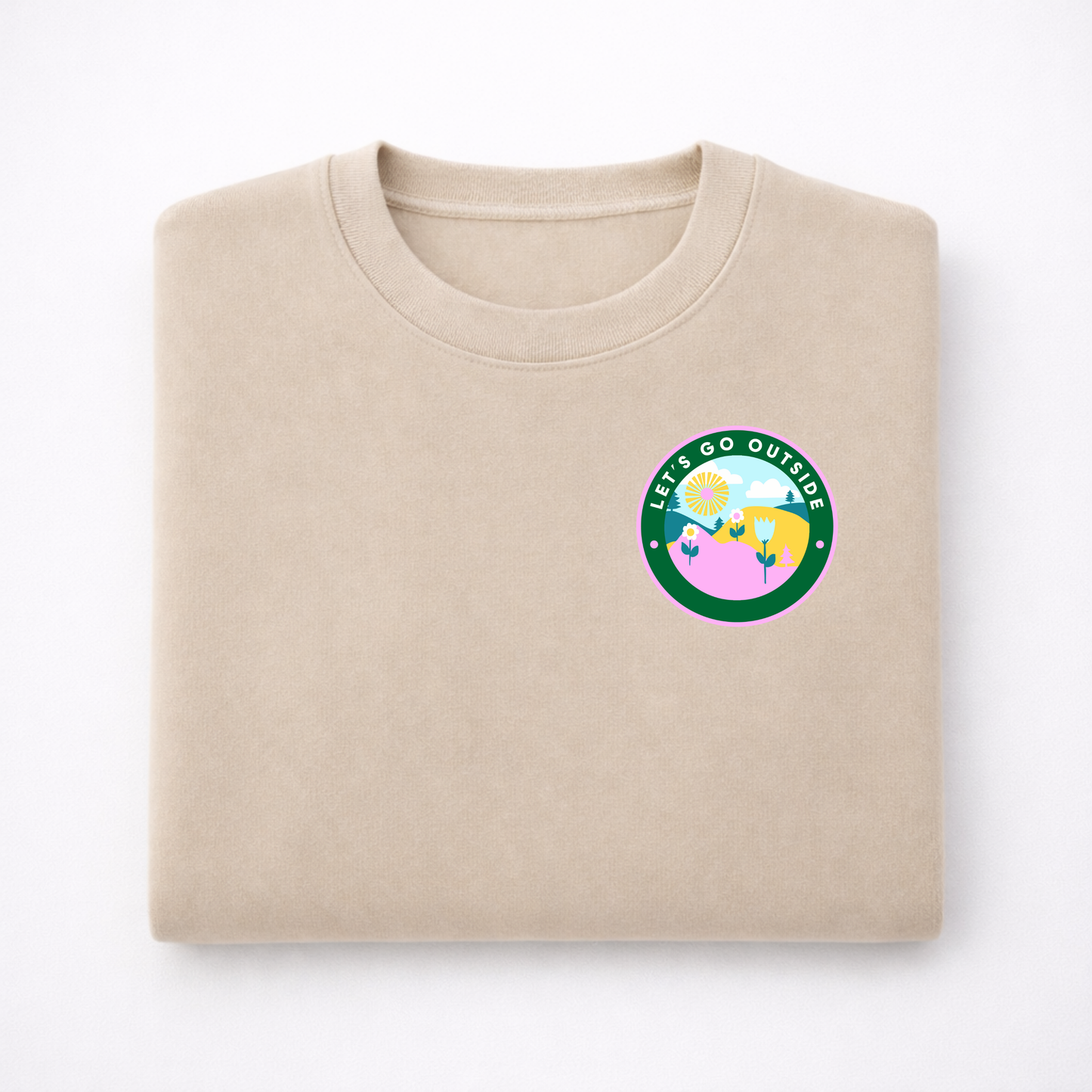 Let’s Go Outside Sweatshirt