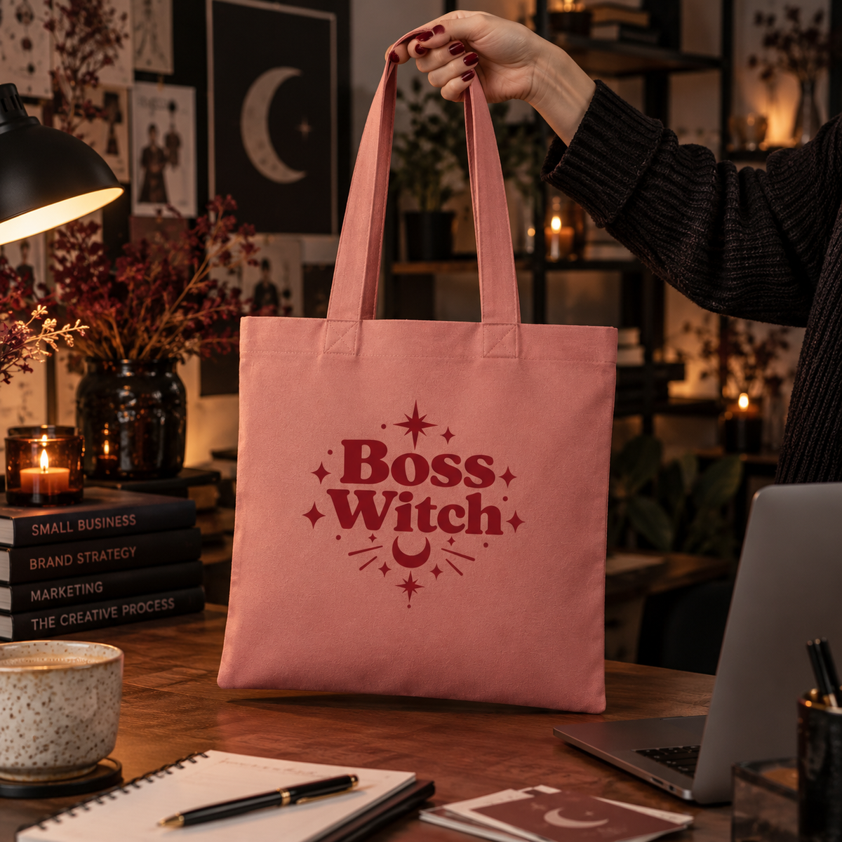Boss Witch Shopper Bag
