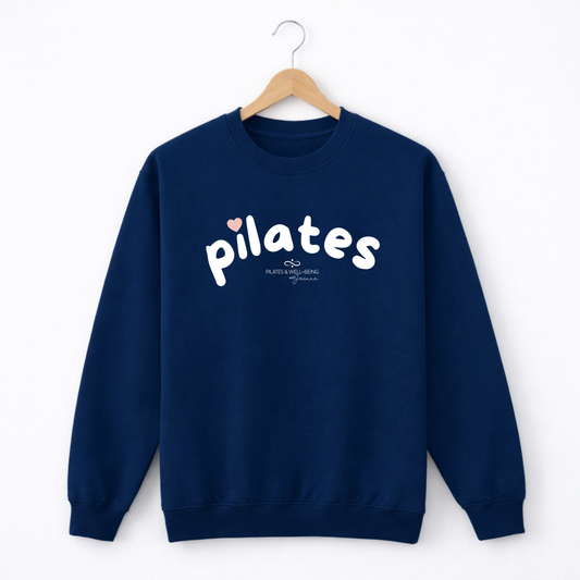 Pilates Class Navy Sweatshirt