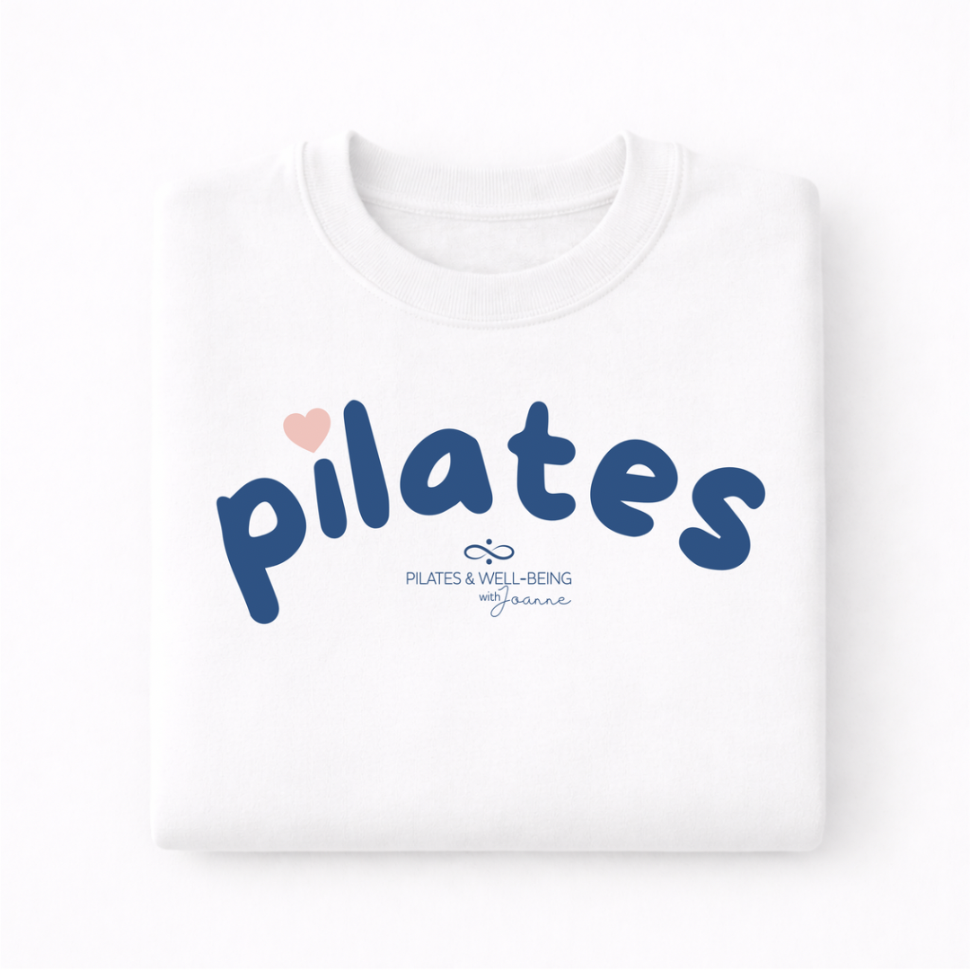 Pilates Class White Sweatshirt